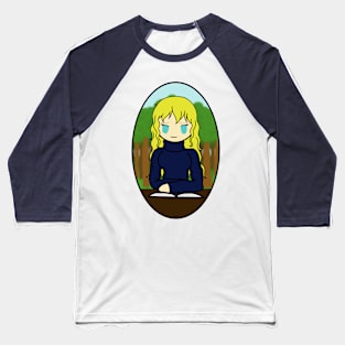 reading girl Baseball T-Shirt